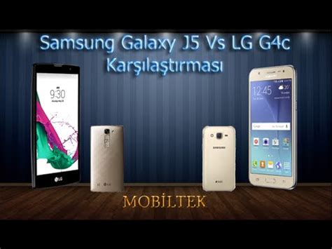 LG G4c vs Samsung Galaxy J2 Karşılaştırma